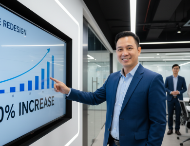 Tăng 200% Đơn Hàng Online Nhờ Redesign Website cho khách hàng