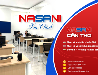 Dịch vụ hosting tại Cần Thơ - Công ty Nasani