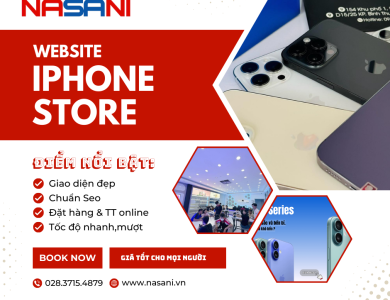 Nasani thiết kế web doanh nghiệp theo yêu cầu – giải pháp số hóa toàn diện cho doanh nghiệp hiện đại